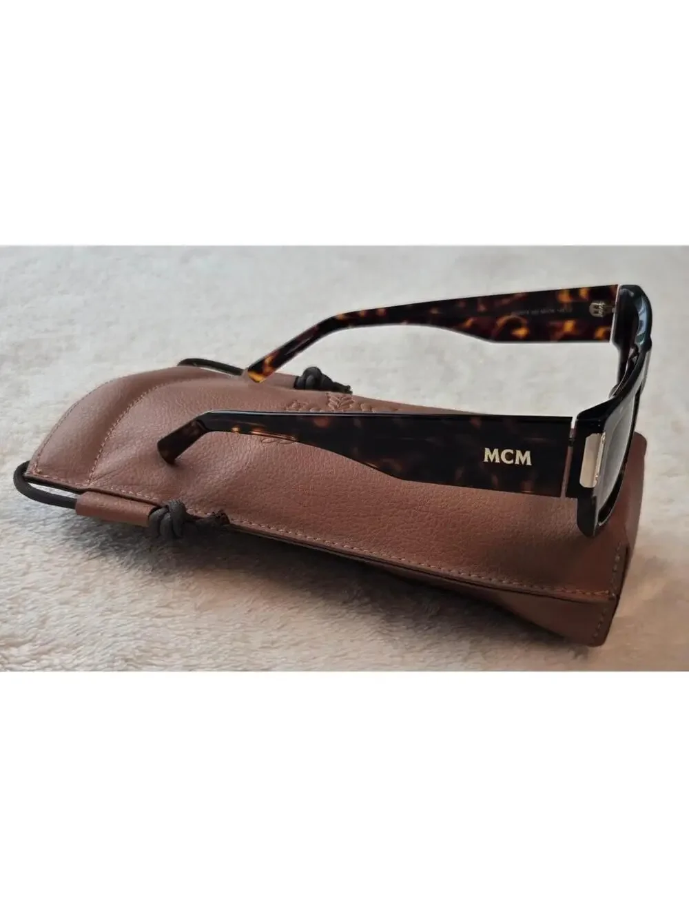 New MCM Worldwide Sunglasses MW0019 Dark Havana / 52J, Designer Tortoise